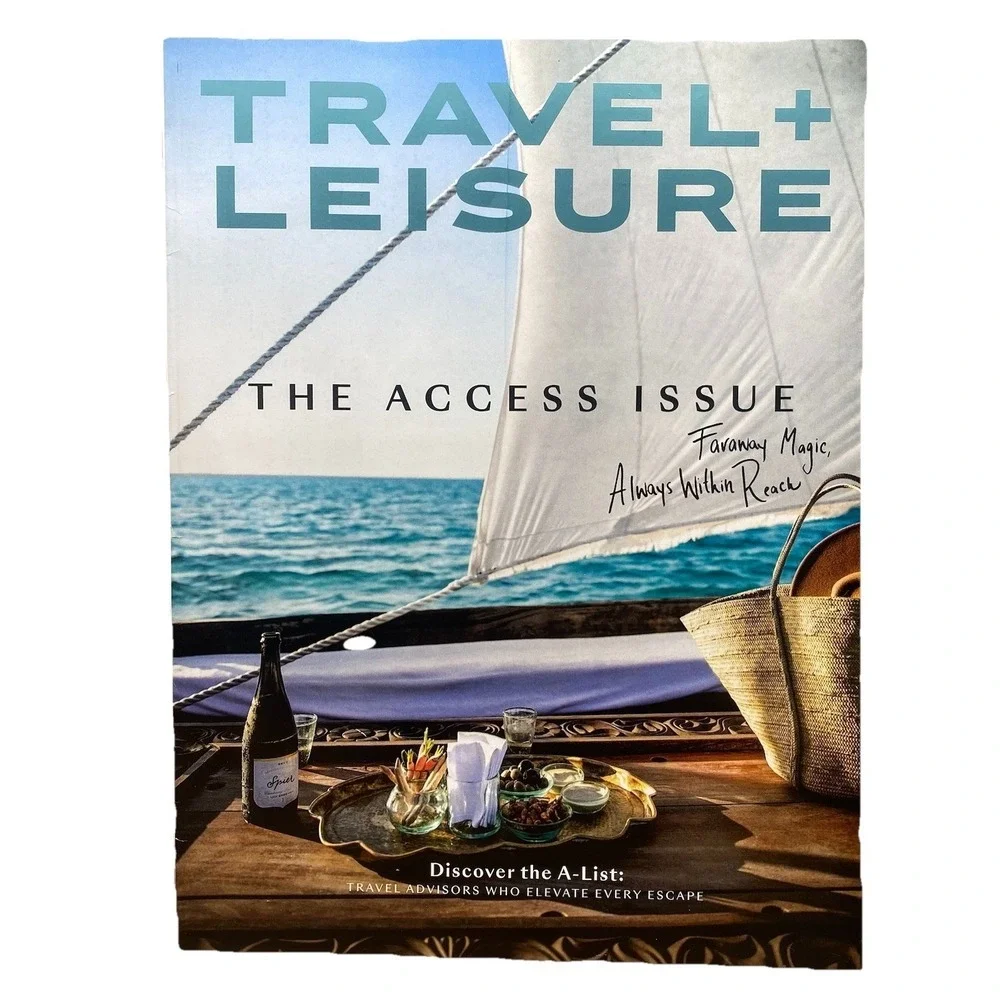 Lot of 4 Travel + Leisure Magazine March - June 2026 Destinations Wild Issue